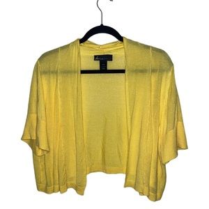 Lane Bryant Yellow shrug cardigan woman’s size 18/20